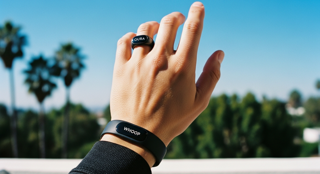 Oura Ring × WHOOP：バイオハッキング入門──LA式睡眠トラッキングを始める方法