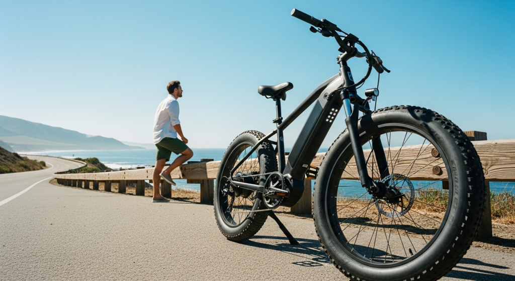 風を感じて海岸線を駆け抜ける。夏の相棒にしたい、最新スタイリッシュe-BIKE