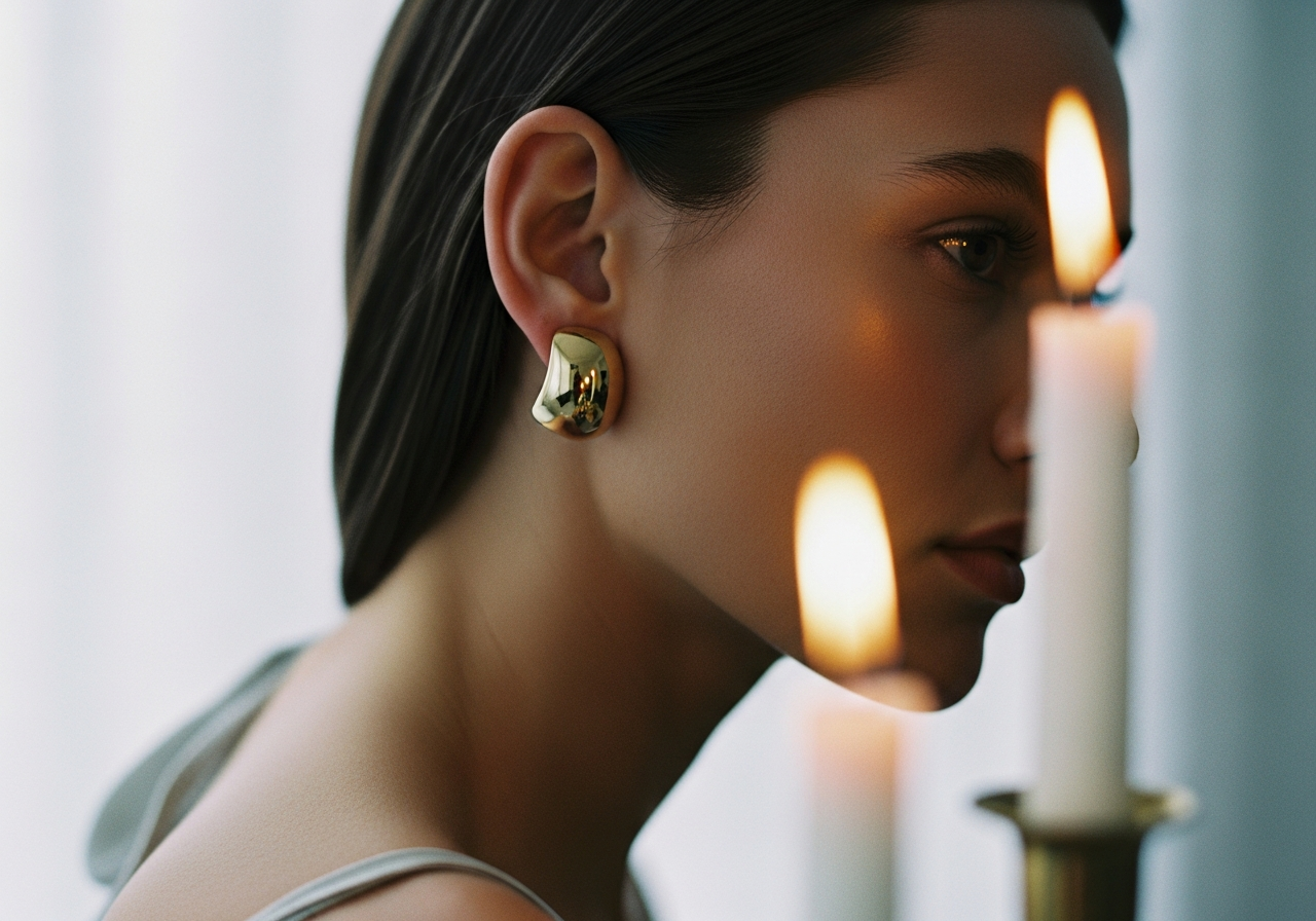 Laura Lombardi ゴールドピアス